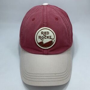 Red Rocks Hat Red KIDS Adjustable Snapback American Needle Cap Souvenir